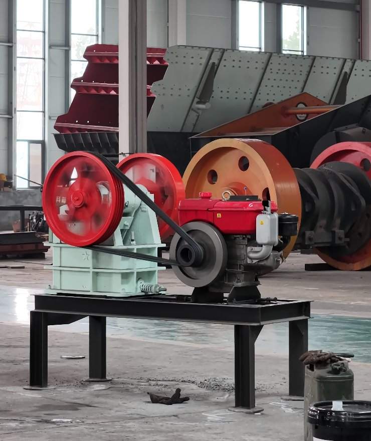 Small jaw crusher