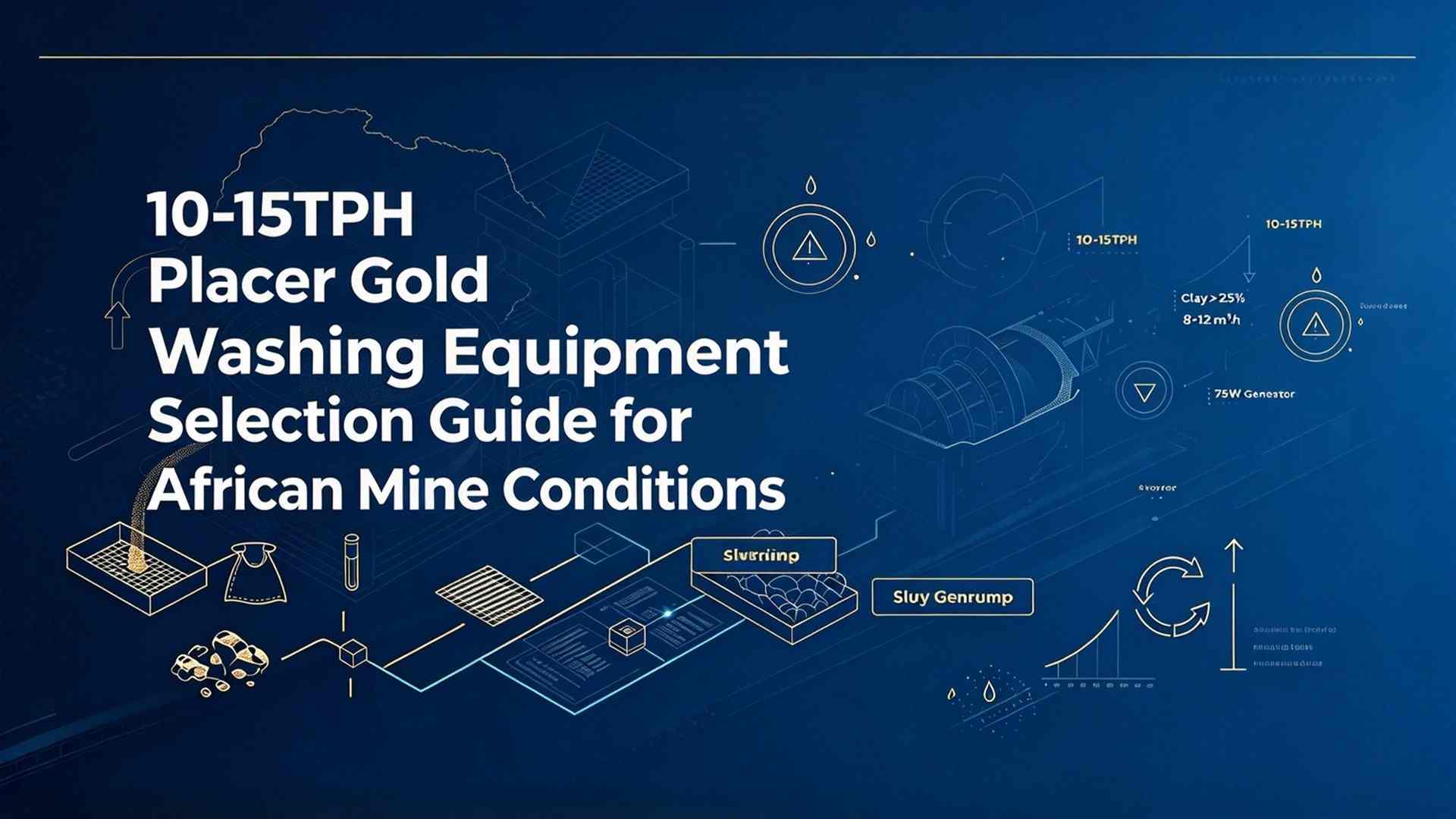 10-15TPH Placer Gold Washing Equipment Selection Guide for African Mine Conditions