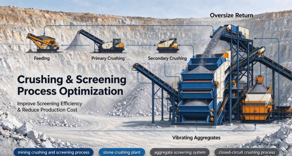 Mining Crushing and Screening Process Scheme: Flow Design & Optimization Guide