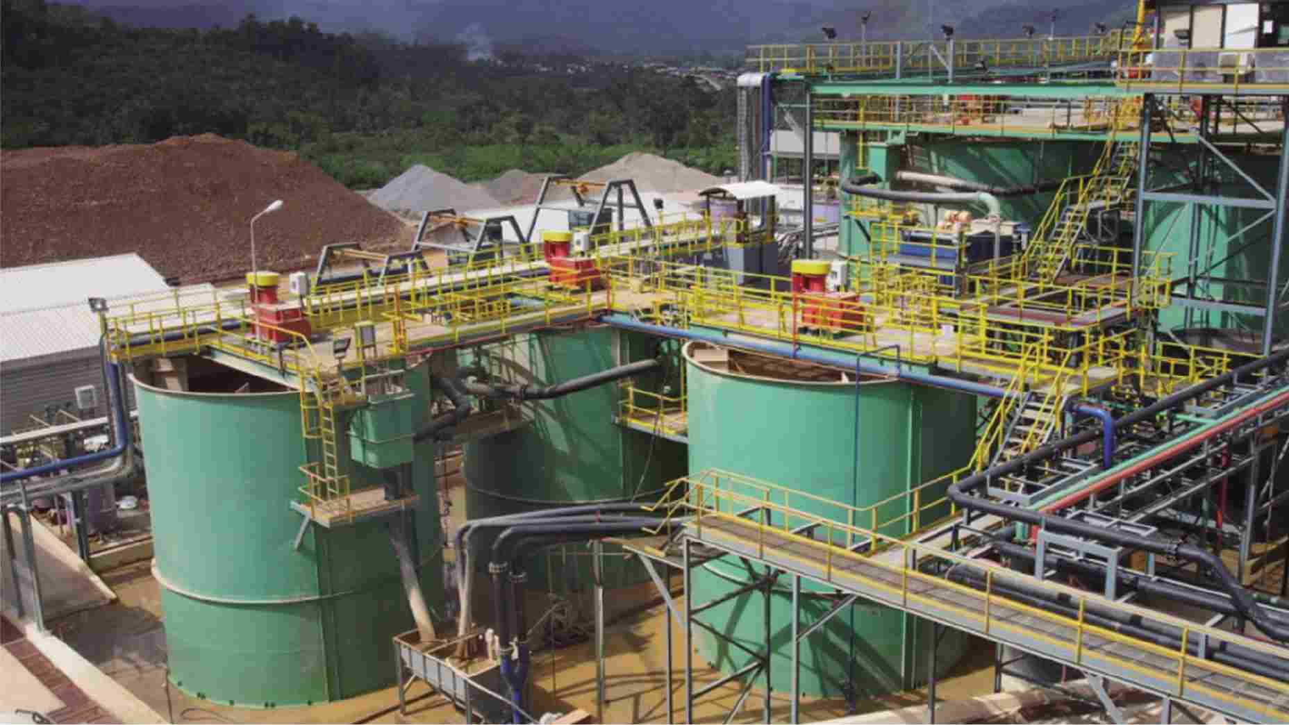 Papua New Guinea Bougainville Province Hydrometallurgical Leaching Plant